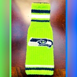 Seattle Seahawks Knit Beverage Koozie